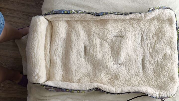 Зимний конверт в коляску