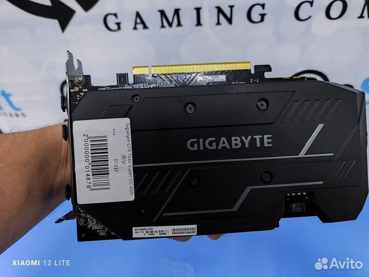 Видеокарта Gigabyte GeForce GTX 1660super 6gb