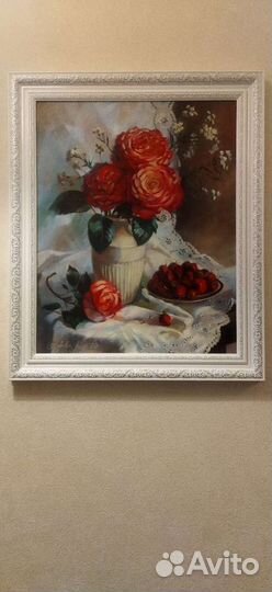 Натюрморт с клубникой