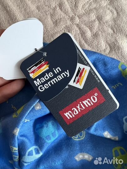 Шапочка трикотажная двусторонняя новая