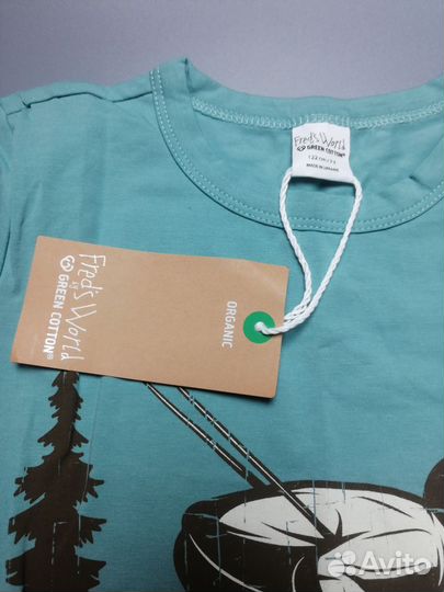 Лонгслив Green Cotton 122 см