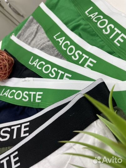 Трусы мужские боксеры Lacoste