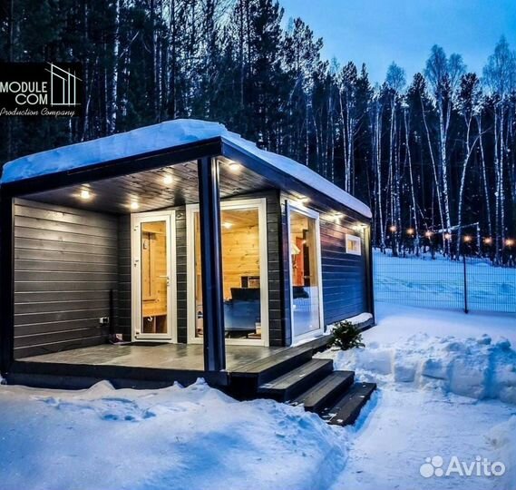 Модульный дом для глэмпинга под ключ