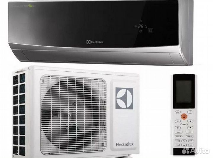 Сплит система с установкой