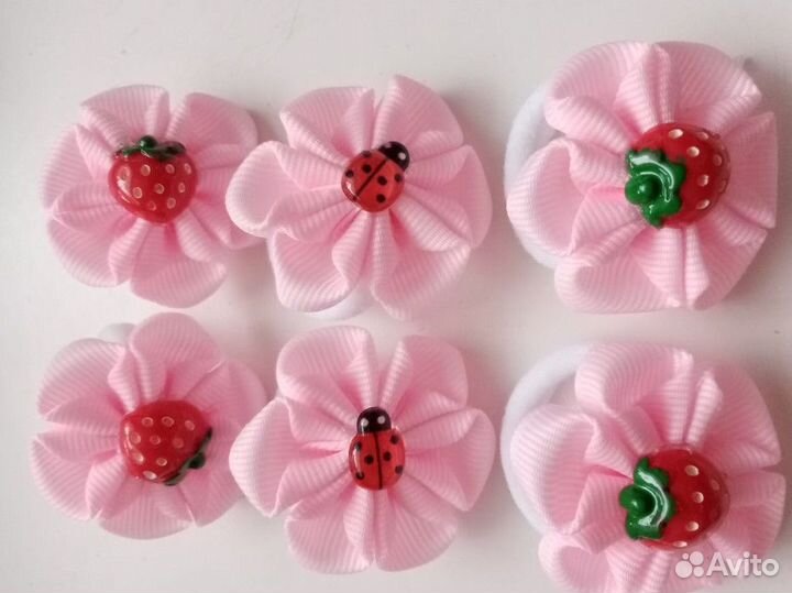Резинки для волос ручной работы