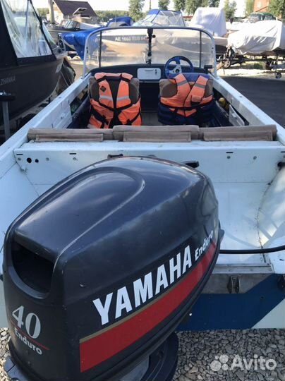 Казанка 5м3 мотор Yamaha 40 Enduro