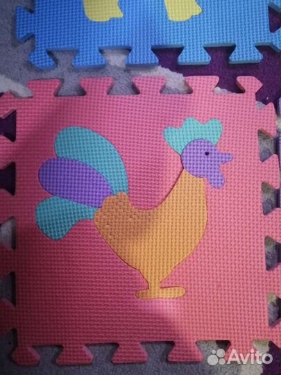 Мягкие пазлы, коврик