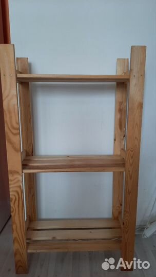 Стеллаж деревянный