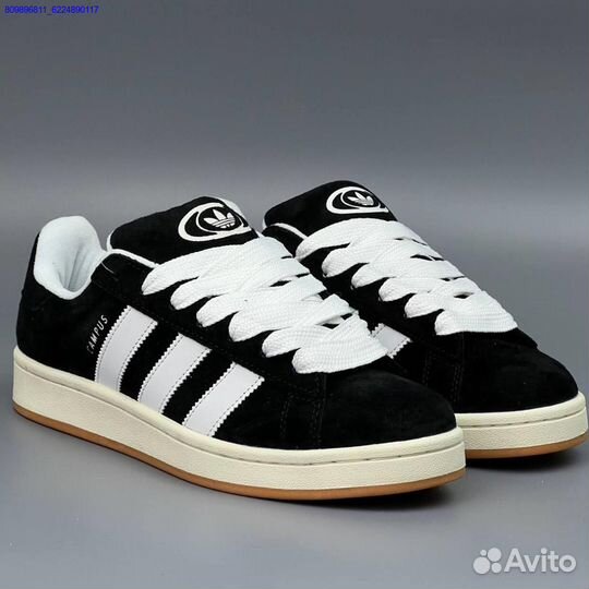 Кроссовки Adidas Campus Black (Арт.39468)