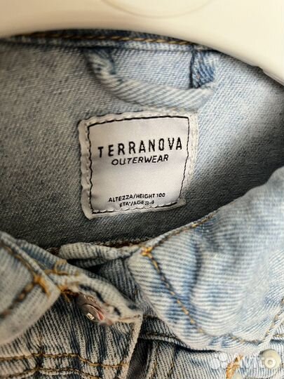 Джинсовка для девочки 98-104