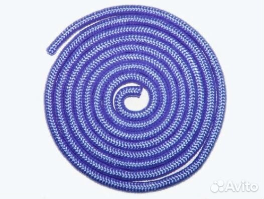 Скакалка для х/г, 3м (синяя) TS-01 07930