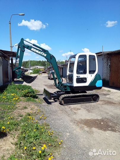 Мини-экскаватор Komatsu PC25-1, 2002