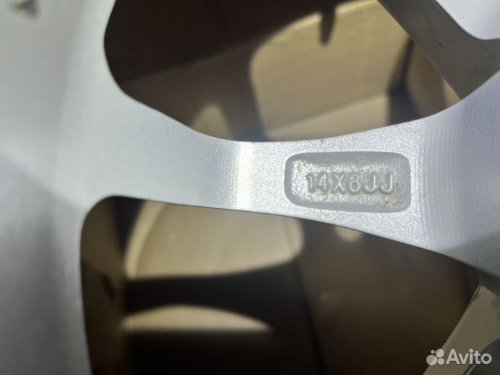 Диски литые r14 4 100