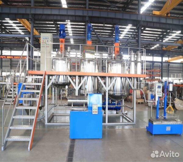 Линия производства водорастворимых красок