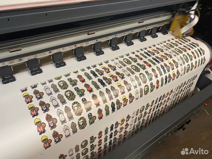 Широкоформатная печать баннеров, этикеток/стикеров