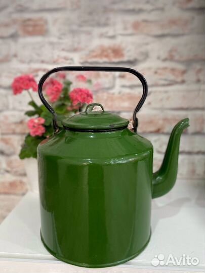 Чайник эмалированный СССР