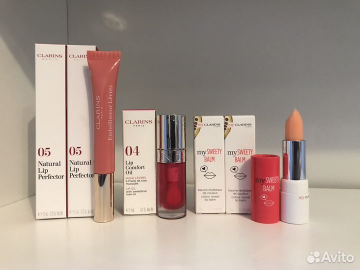 Clarins блеск, масла, бальзам для губ