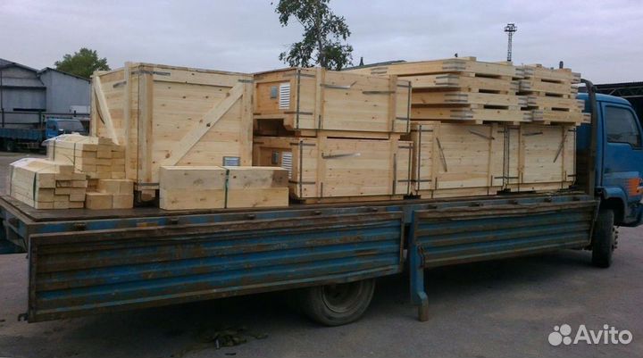 Ящик деревянный, транспортировочная тара