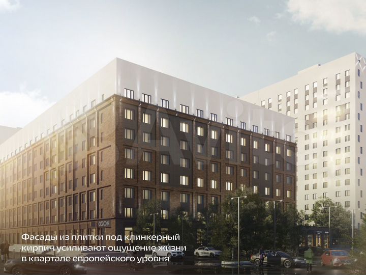 1-к. квартира, 32,3 м², 6/16 эт.