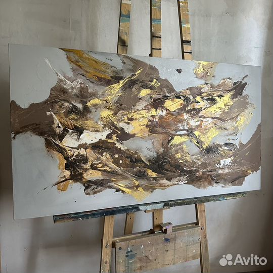 Картина абстракция в наличии для интерьера