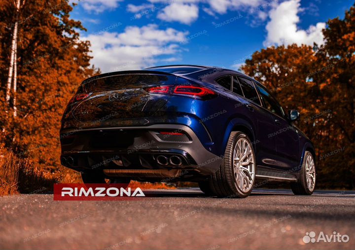 Кованые диски R22 на Mercedes GLE 53 AMG