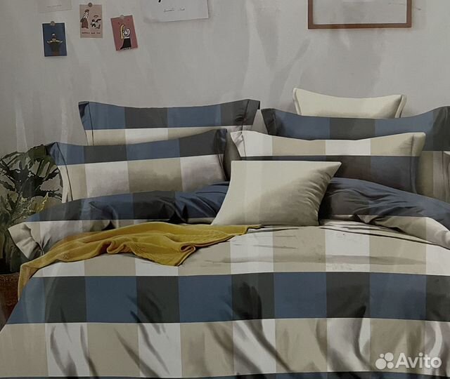 Комплект постельного белья 2 спальное Поплин