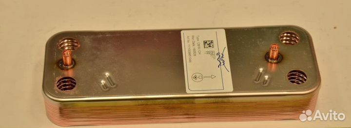 Теплообменник гвс пластинчатый вторичный Baxi