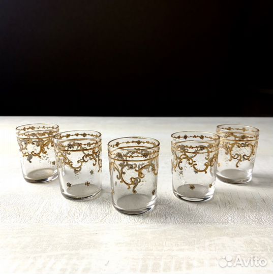 Стопка набор. Рюмка XIX век. Россия