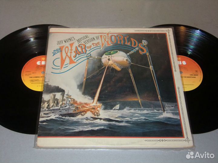 Jeff Wayne Rick Wakeman Andrew Lloyd Webber 4 LP
