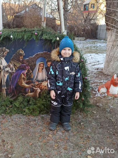 Зимний комбинезон для мальчика