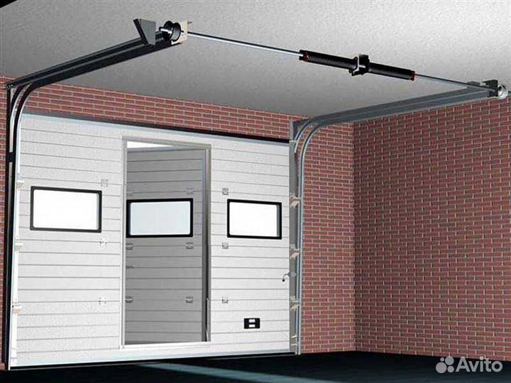 Секционные ворота для гаража
