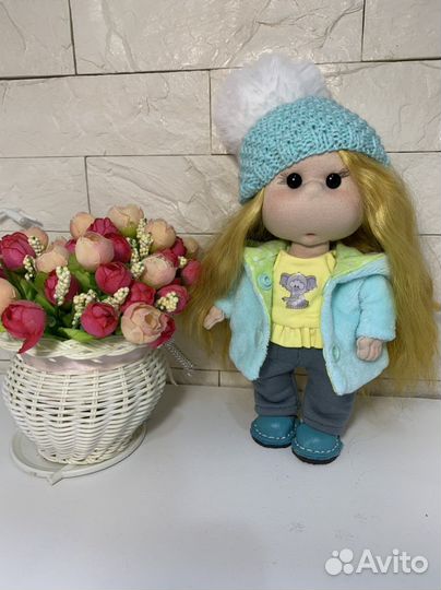 Интерьерная кукла ручной работы