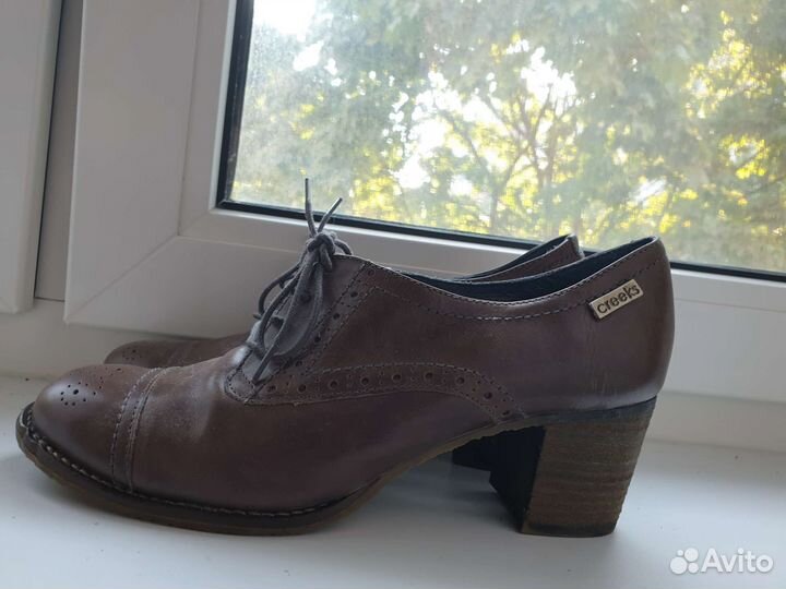 Полуботинки женские натуральная кожа