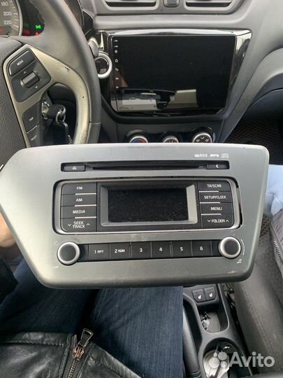 Штатная магнитола kia rio 3