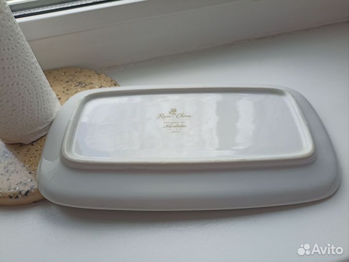 Масленка фарфор Япония(нижняя часть)