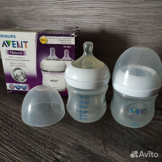 Набор бутылочек для кормления avent Natural 0 m+