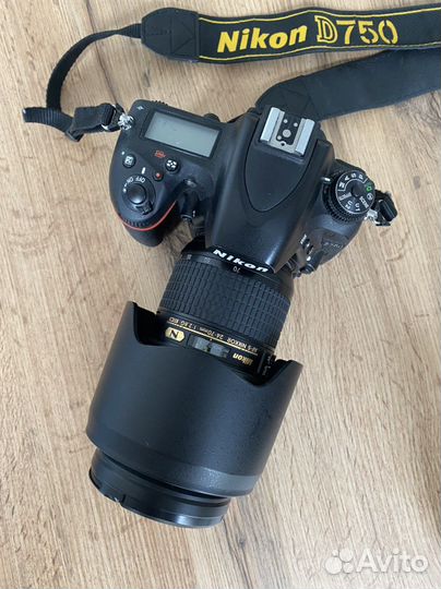 Фотоаппарат nikon d750 + 24-70 2.8 G ED объектив