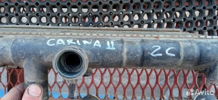 Carina-2 diesel радиатор охлаждения двигателя