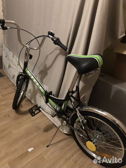 Велосипед Stels pilot 450 20 Z011 зеленый 13.5