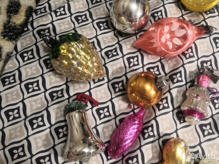 Елочные игрушки СССР одним лотом