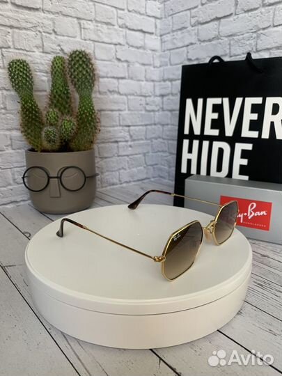 Очки Ray Ban 3556-N Octagonal 001/51 53 21 145 2N