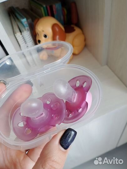 Соска пустышка avent 6 18