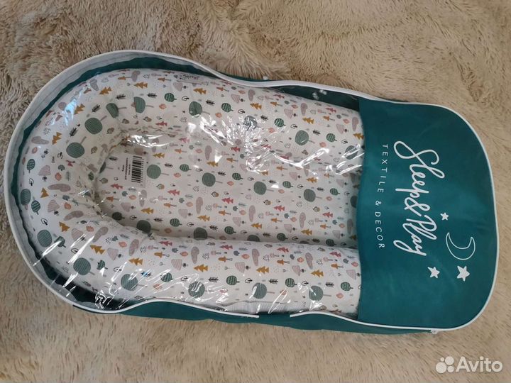Кокон подушка матрас позиционер для новорожденных