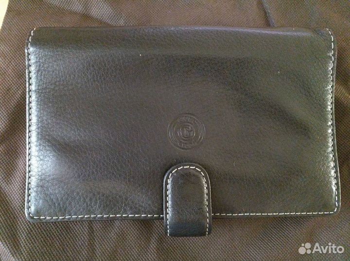 Визитка giudi, кожа, черная