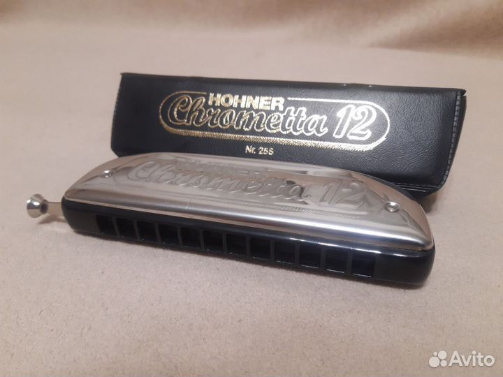 Hohner chrometta 12 Nr. 255 губная гармоника