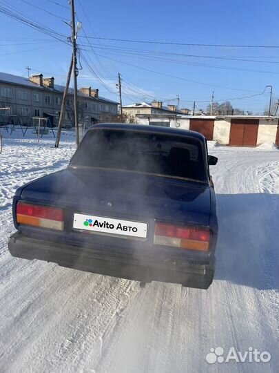 ВАЗ 2107 1.5 МТ, 2005, 10 000 км