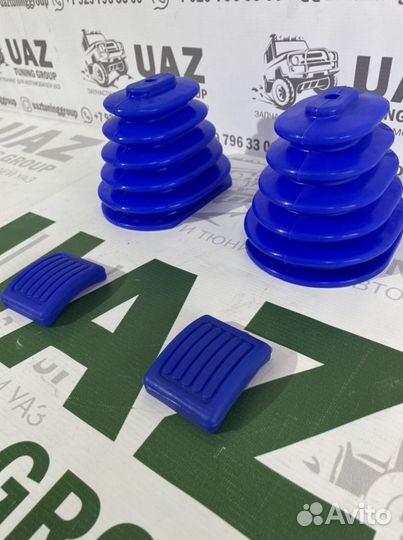 Комплект силиконовых пыльников УАЗ Хантер