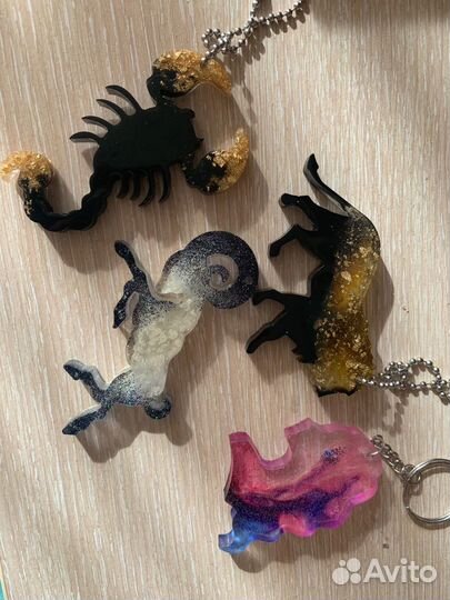 Брелки, кулоны