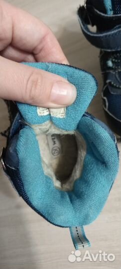 Зимние ботинки для мальчика 25