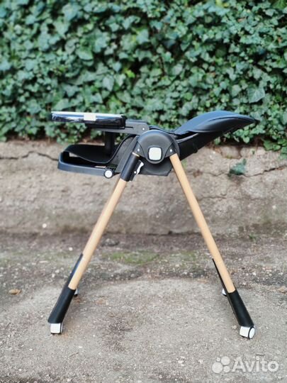 Стульчик для кормления детский Luxmom S1 черный
